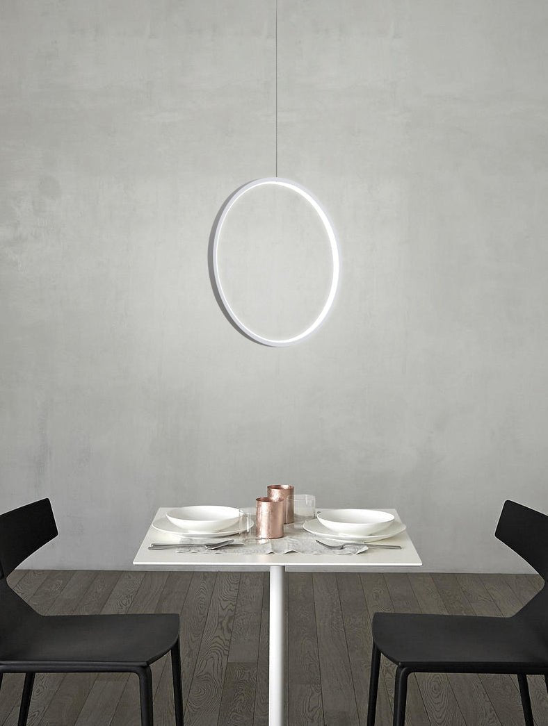 Olivialamps® Modern Round LED Hanging Lamp for Dining Room, Living Room image | luxury lighting | hanging lamps | luxury decor