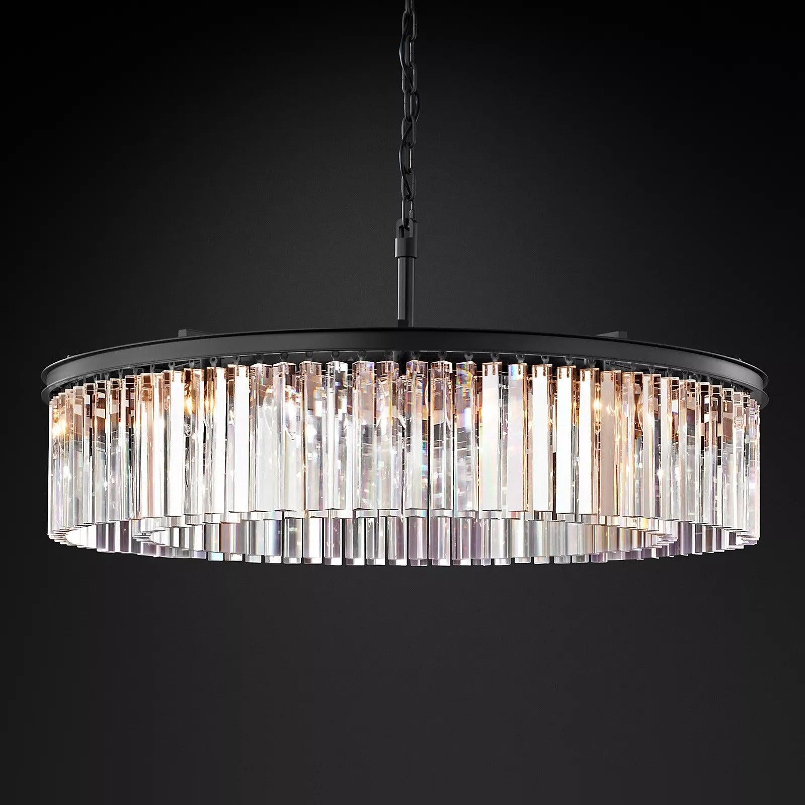 Rhysol Round Chandelier 43"