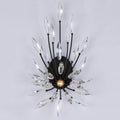 Elegant Lily Starburst Crystal Sputnik Sconce Chandelier - Modern Wall Lighting Fixture