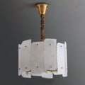 Alabaster Lorry Round Chandelier 20