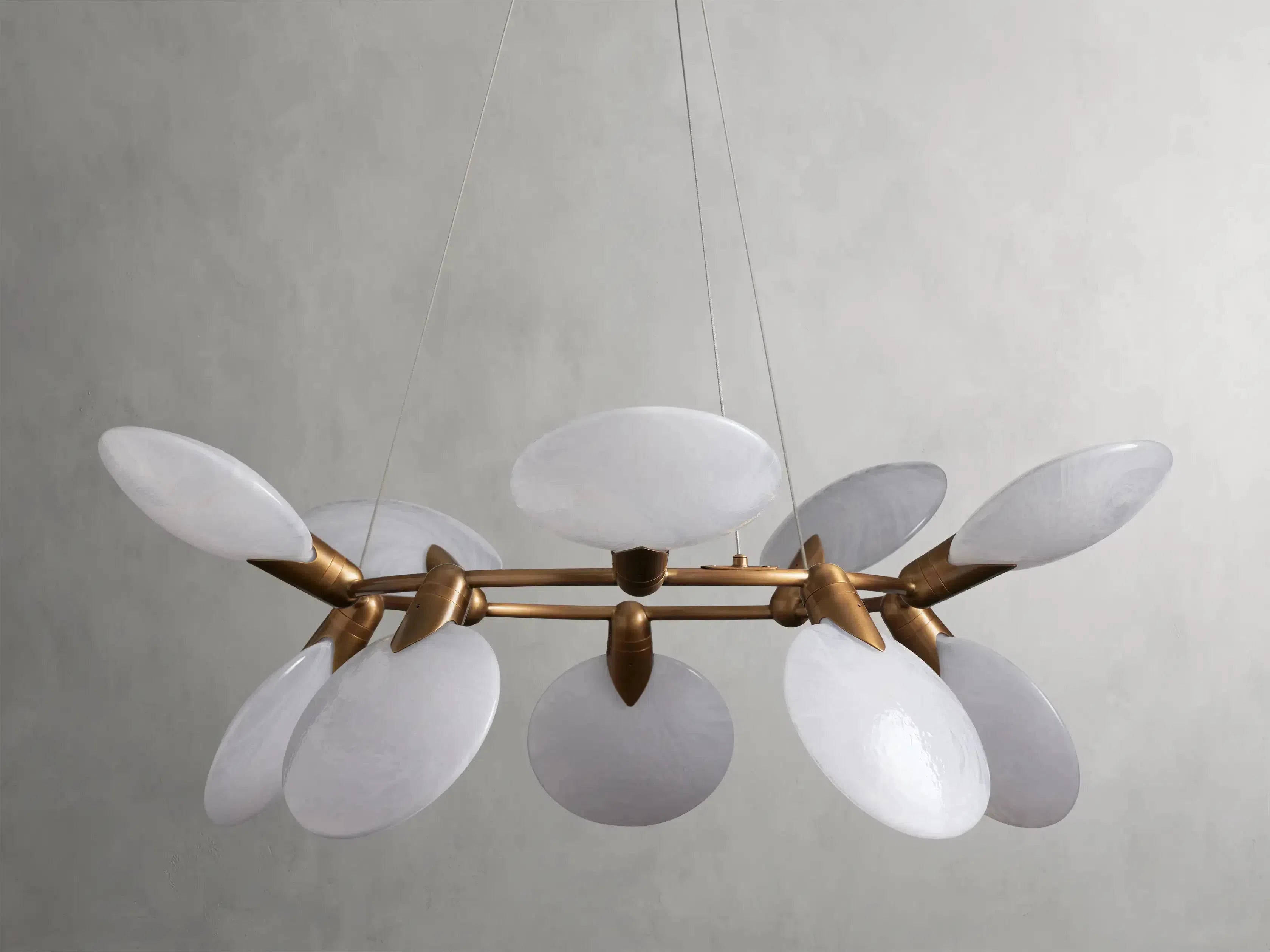 Olivia Lamps Lyla Halo Chandelier - Thumbnail 2