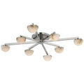 Propeller Alabaster Flushmount 8-Light 12-Light