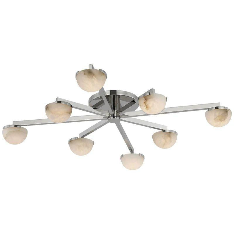 Propeller Alabaster Flushmount 8-Light 12-Light