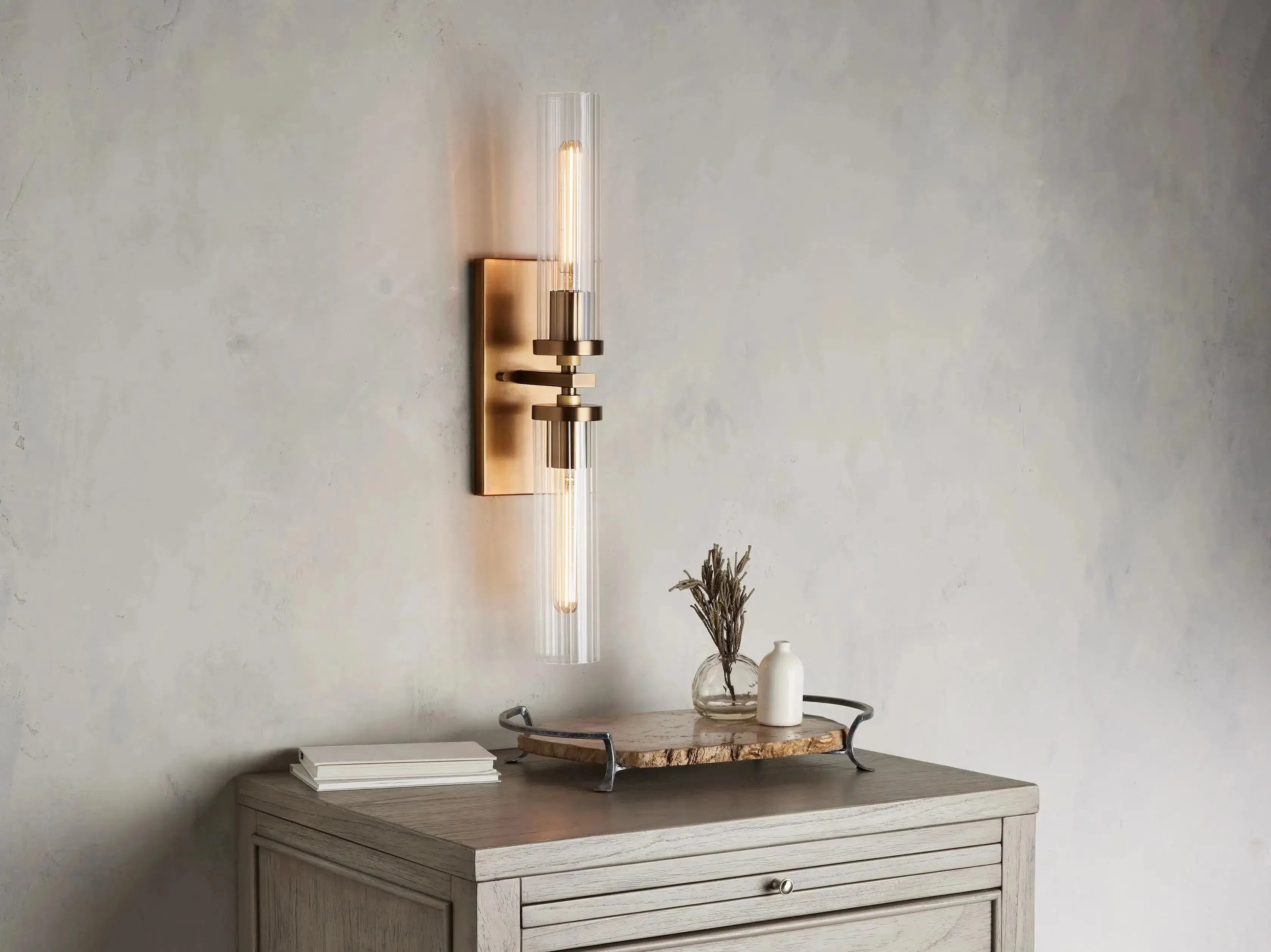 Olivia Lamps Andreas Wall Sconce - Thumbnail 4