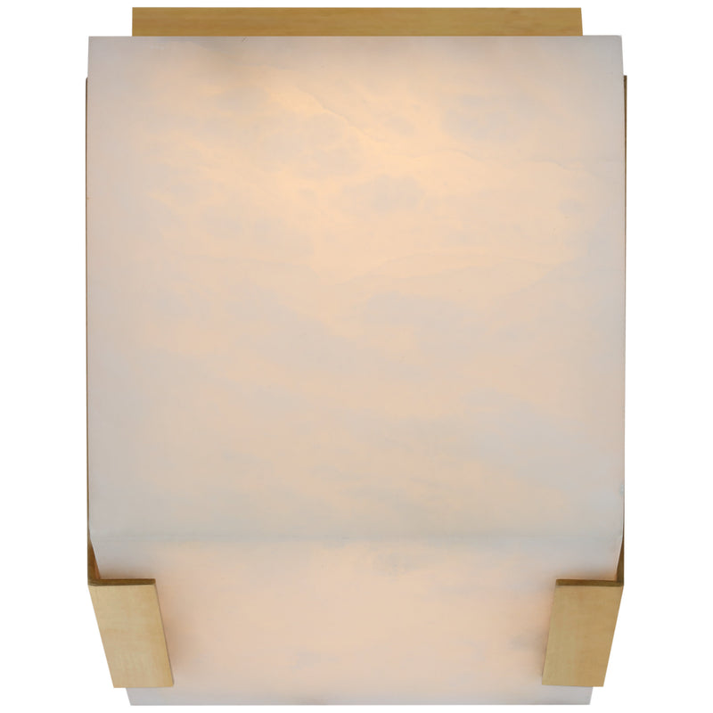 Kelly Wearstler Covet Tall Clip Solitaire Flush Mount with Alabaster