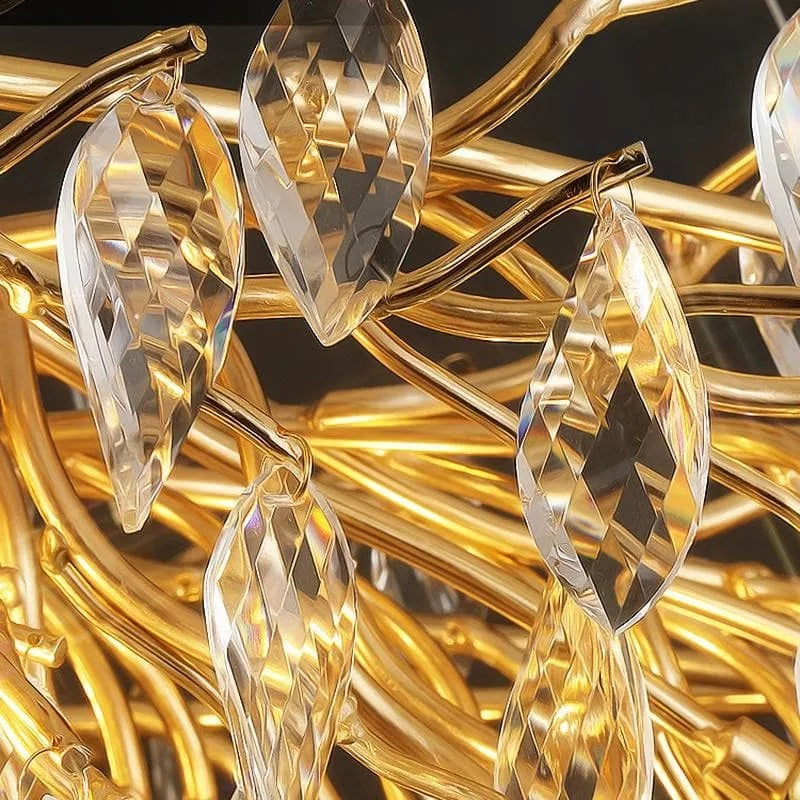The price difference of Renata Polyhedral Crystal Branch Chandelier