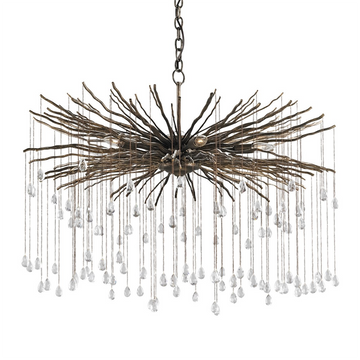 Veritas Crystal Chandelier For living room, Foyer Entryway, Staircase