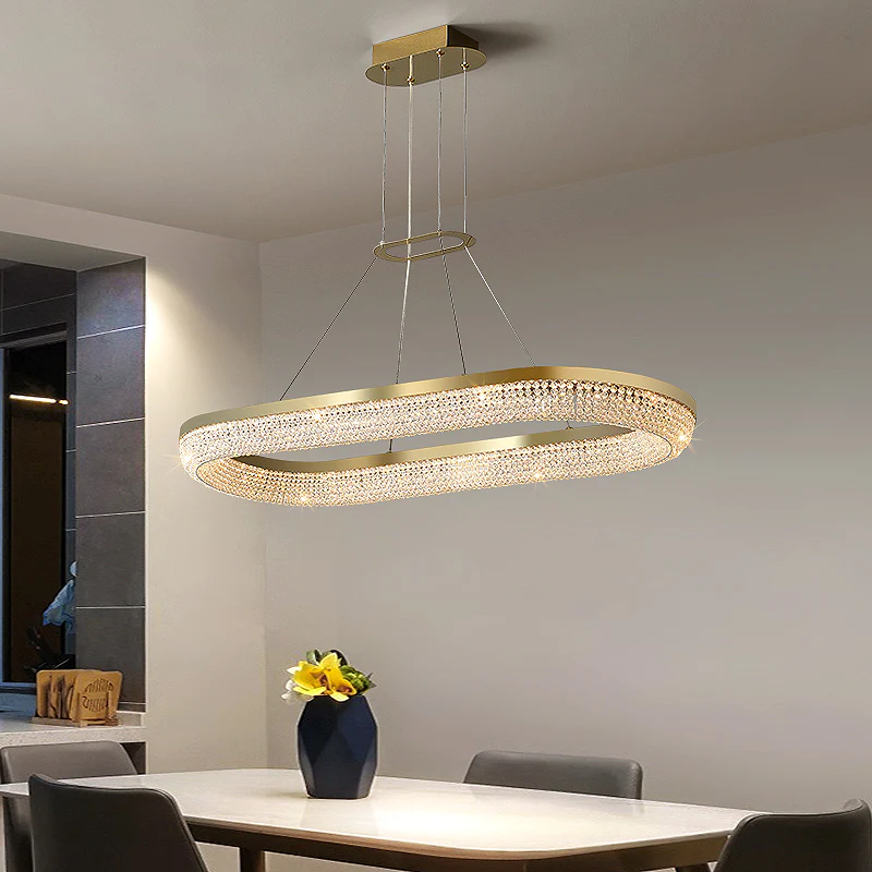 Darrien Modern Crystal Dining Room Chandelier - Ineffable Lighting