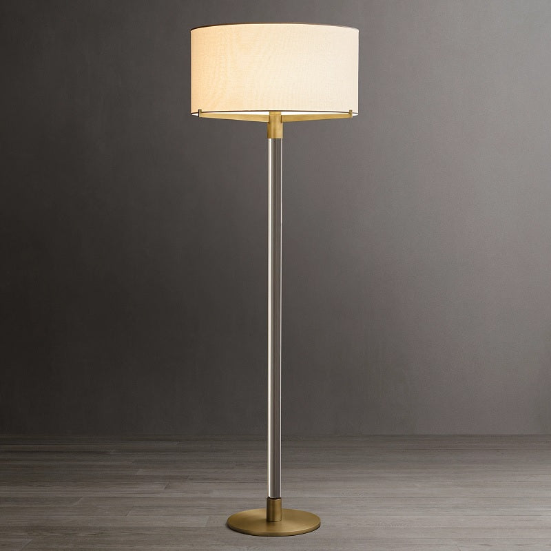 Horia Floor Lamp With Shade - Ineffable Lighting