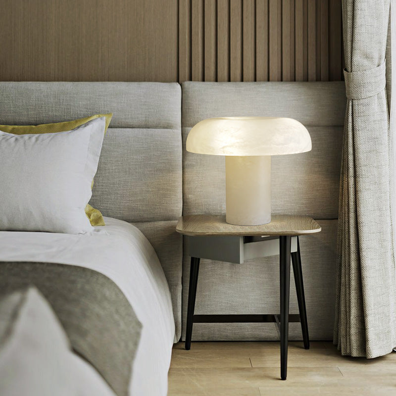 Alabaster Creative Mushroom Table Lamp - Ineffable Lighting