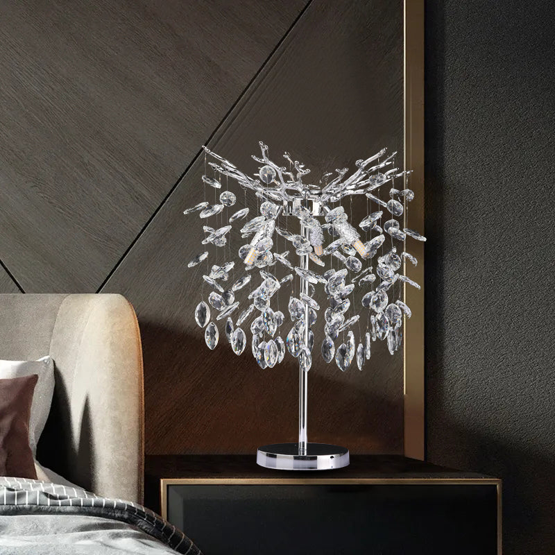 Doine Modern Crystal Table Lamps - Ineffable Lighting