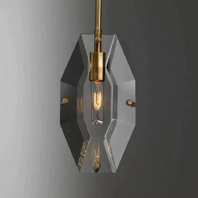 Conzy Faceted Crystal Pendant Lighting