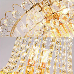 Olivialamps Leif Royal Large Multi Tiers Crystal Chandelier
