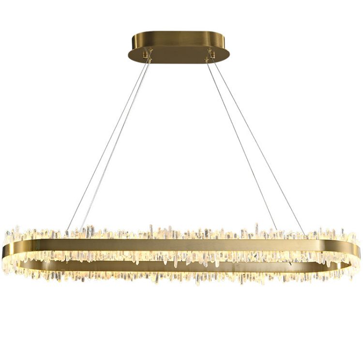 Primary Oval Crystal Chandelier