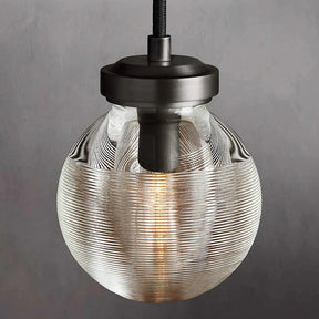 Rohini Pearl Glass Globe Pendant Light