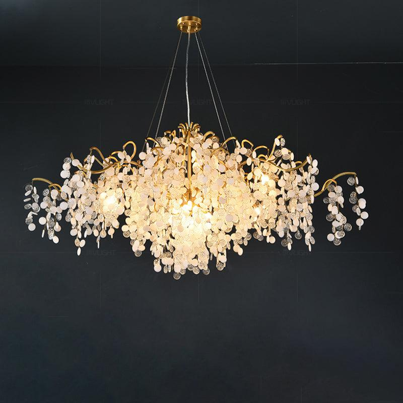 Thirza Oval Tree Branch Chandelier - Ineffable Lighting