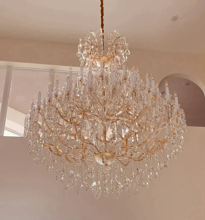 Olivialamps Laura Large Candle Chandelier